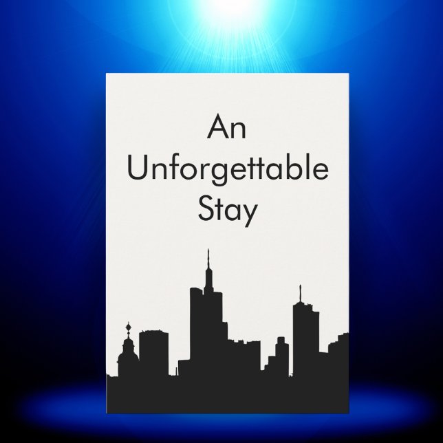 Unforgettable City Stay Custom Host Gift Card  (Creator Uploaded)