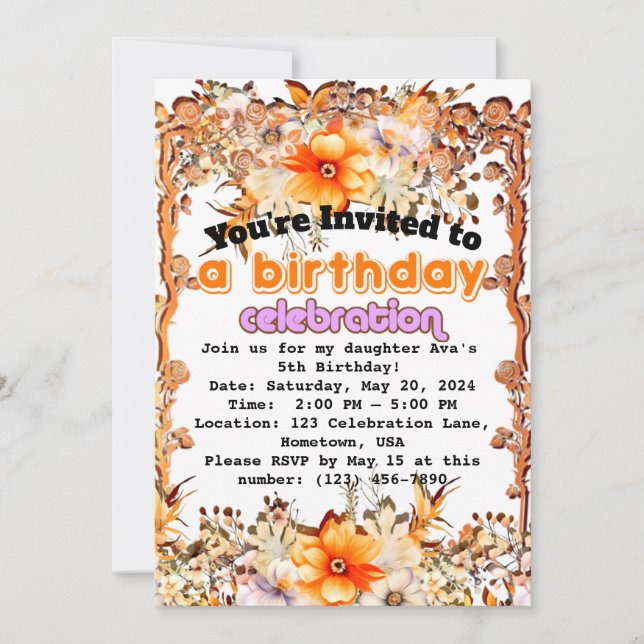 Unforgettable Joy: Birthday Cards for Kids! (Front)