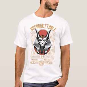 Unforgettable Monument Of Egyptian God Osiris Art T-Shirt