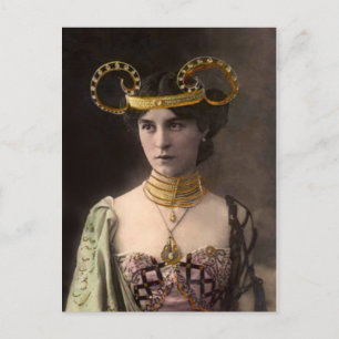 Unfortunate Hat Postcard