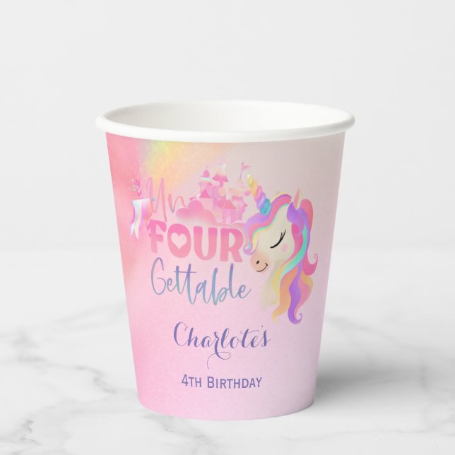 Unfourgettable Paper Cups (Front)