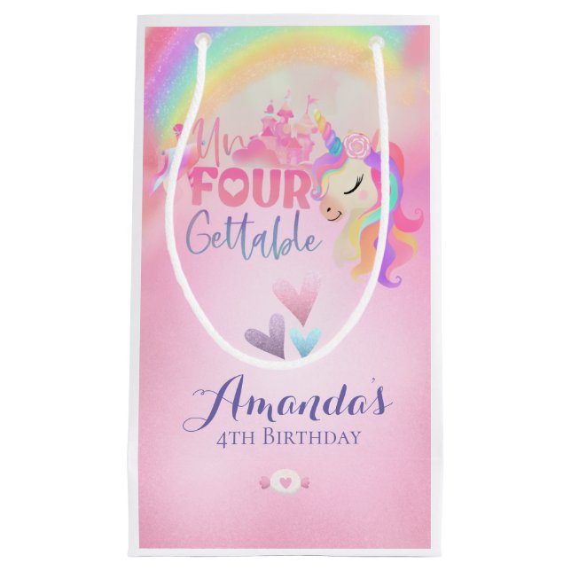 Unfourgettable Small Gift Bag (Front)