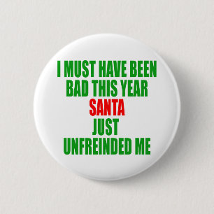 Unfreinded 6 Cm Round Badge