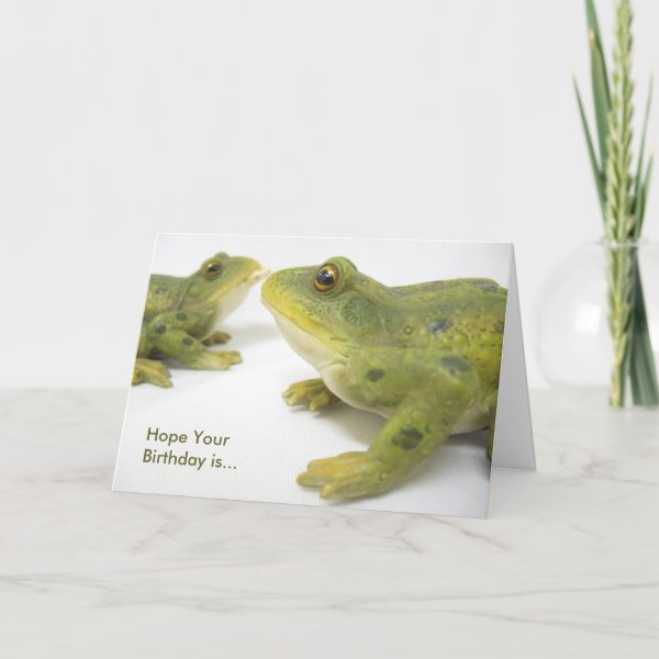 Funny Frog Cards | Zazzle UK