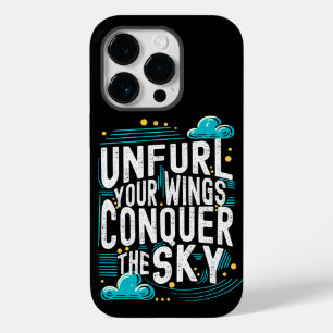 Unfurl your Wings Conquer the Sky Inspirational Case-Mate iPhone 14 Pro Case