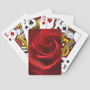 Unfurling Beauty Playing Cards, Standard Index fac Cards