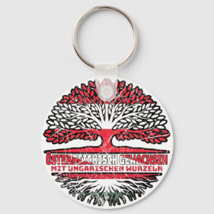 Ungarn Ungarisch Österreichisch Österreich Baum Key Ring