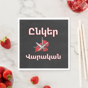 Unger Varagan ( Ընկեր Վարական) Paper Napkin