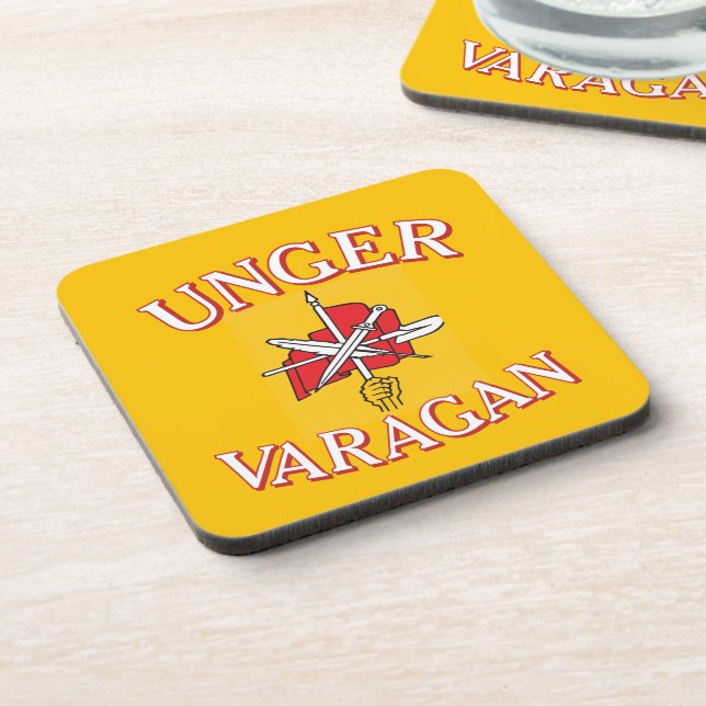 Unger Varagan Beverage Coaster (Left Side)