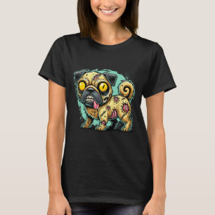 Ungovernment Agencyd Paw Print - Zombie Dog Lover T-Shirt