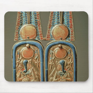 Unguent box in form of a double royal mouse mat