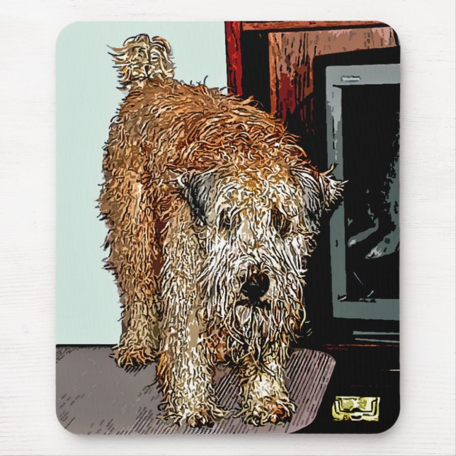 Unhappy Camper Mouse Mat (Front)