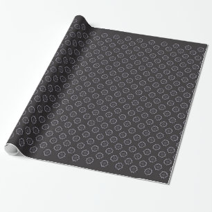 Unhappy Holiday Wreath Wrapping Paper