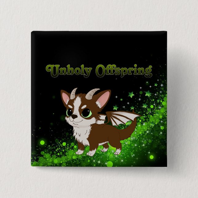 Unholy Offspring Button (Front)