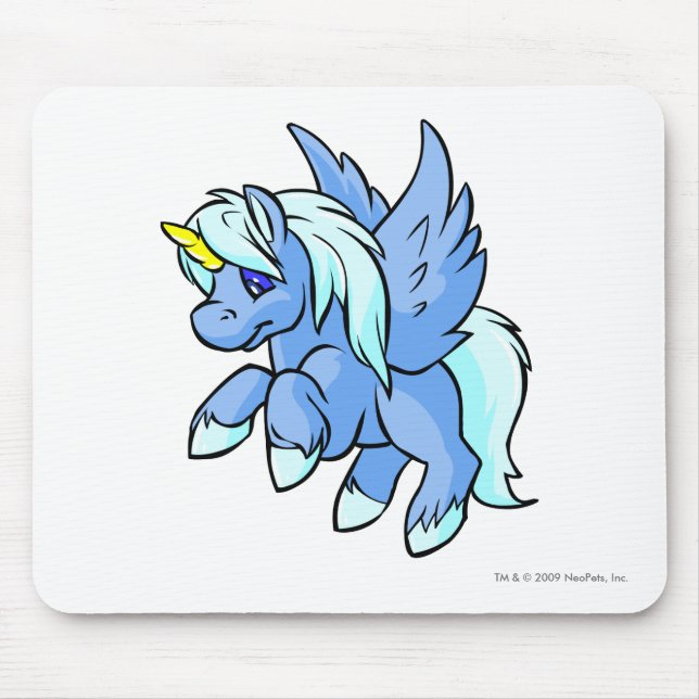 Uni Blue Mouse Mat (Front)