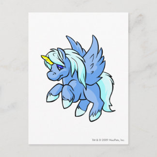 Uni Blue Postcard