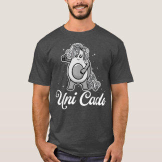 Uni Cado, Cute Avocado, Funny Unicorn, Guacamole,  T-Shirt