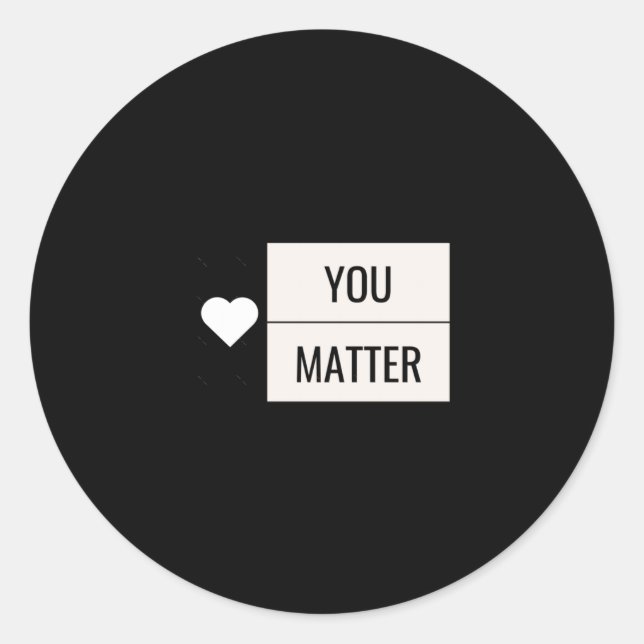 Uni Ds Apparel - you  Custom Modern Design  Classic Round Sticker (Front)