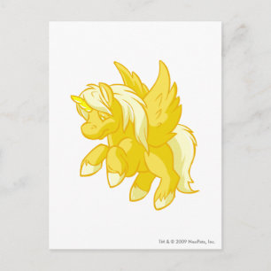 Uni Gold Postcard