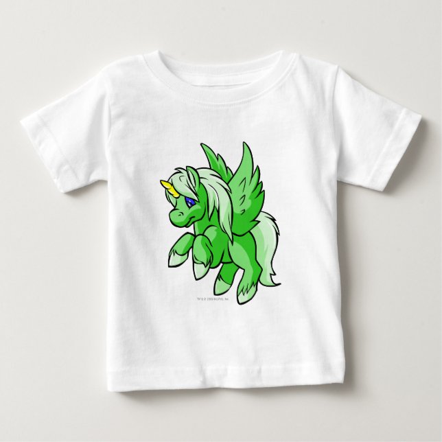 Uni Green Baby T-Shirt (Front)