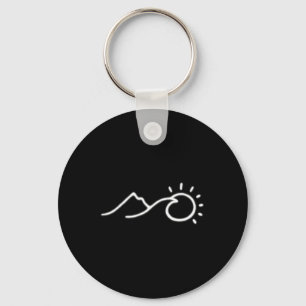Uni Minimalist Outdoor Explorers Hiking Adventure Key Ring