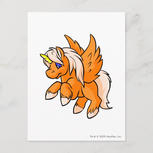 Uni Orange Postcard (Front)