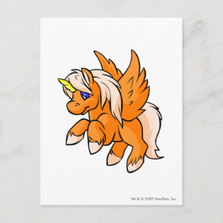 Uni Orange Postcard