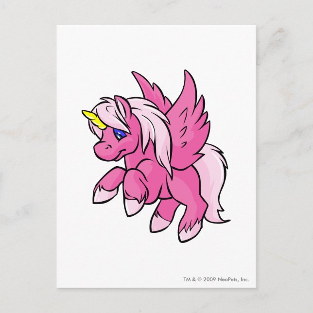Uni Pink Postcard (Front)