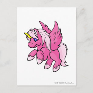 Uni Pink Postcard