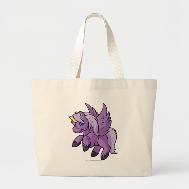 Uni Purple Large Tote Bag (Front)