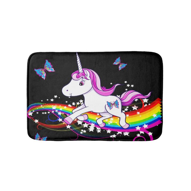 Uni Rainbow Bath Mat (Front)