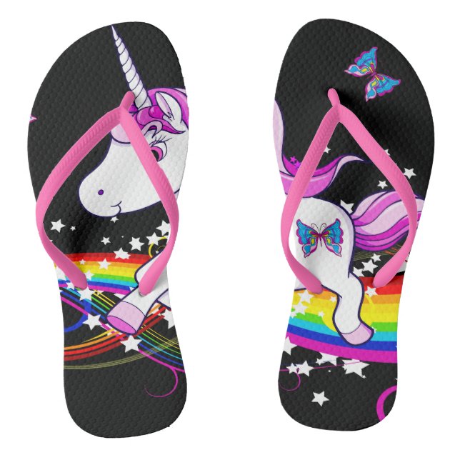 Uni Rainbow Flip Flop (Footbed)