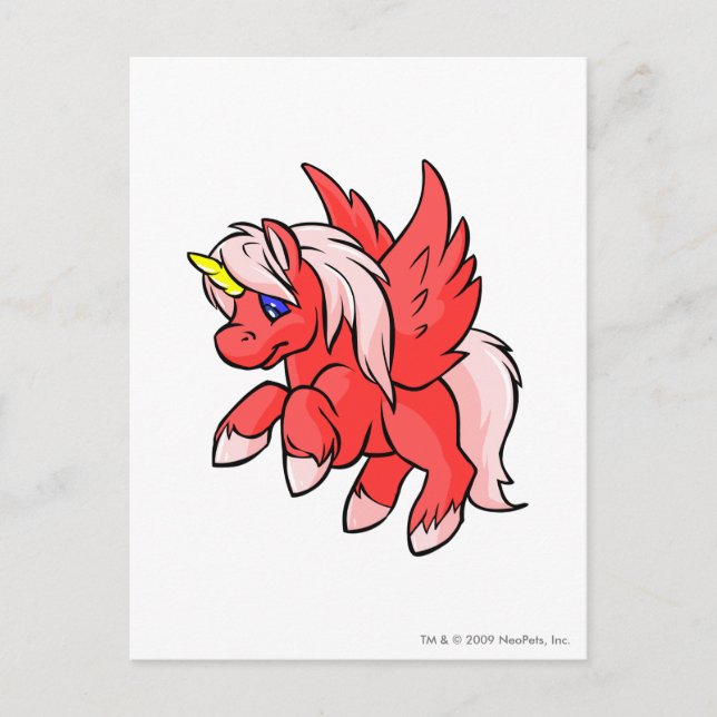 Uni Red Postcard (Front)