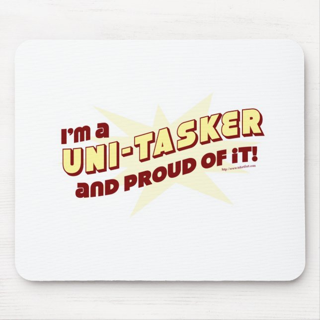 Uni-Tasker Pride Mouse Mat (Front)