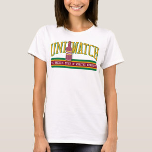 Uni Watch Babydoll (womens) T-Shirt