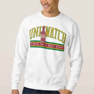 Uni Watch Sweatshirt (white)