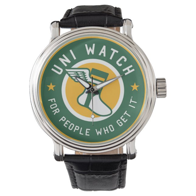 Uni Watch Winged Stirrup Watch (Front)