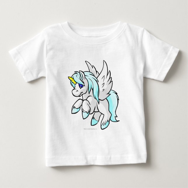 Uni White Baby T-Shirt (Front)