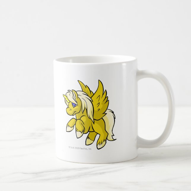 Uni Yellow Coffee Mug (Right)