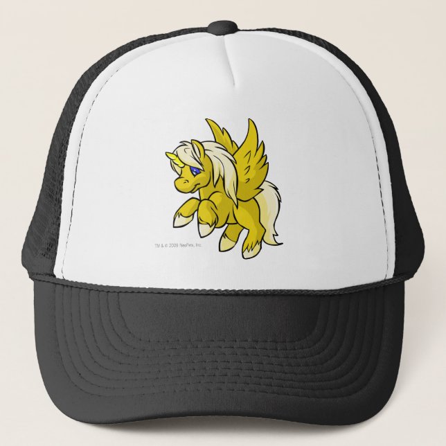 Uni Yellow Trucker Hat (Front)