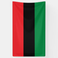 UNIA Flag Banner - Universal Negro Improvement