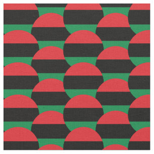UNIA Flag & Pan African / Afro-American triband Fabric