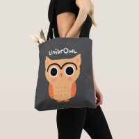 UnibrOwl Unibrow Owl | Funny Cute Eyebrows Owl