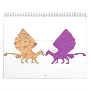 Unicaragon Mammal Dragons  Calendar
