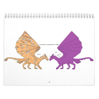 Unicaragon Mammal Dragons  Calendar