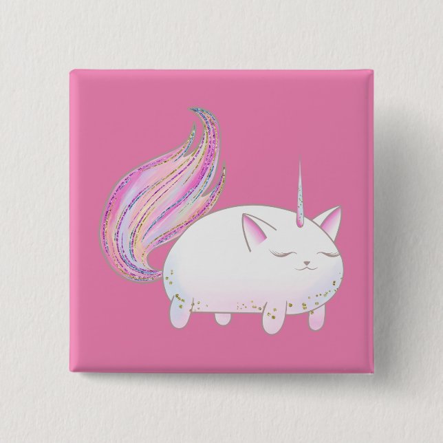 Unicat 15 Cm Square Badge (Front)
