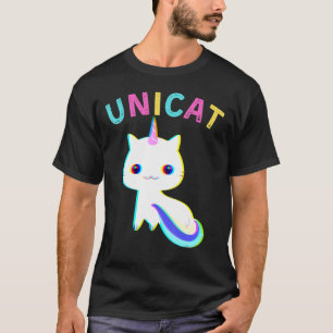 Unicat Caticorn Meowgical Unicorn Cat Men Women Bo T-Shirt