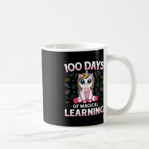 Unicorn 100th Day of School Teachers 100 Days Girl Coffee Mug