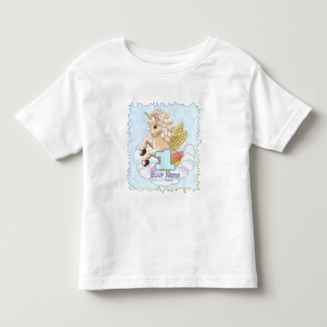 Unicorn 1st Birthday   t-shirts (Front)