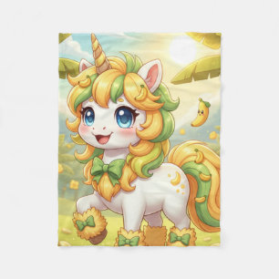 unicorn 2 fleece blanket